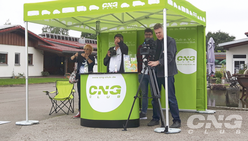 Auch für den CNG-Club e. V. bereits im filmischen Einsatz