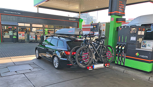 Urlaub mit dem Seat Leon ST 1.5 TGI